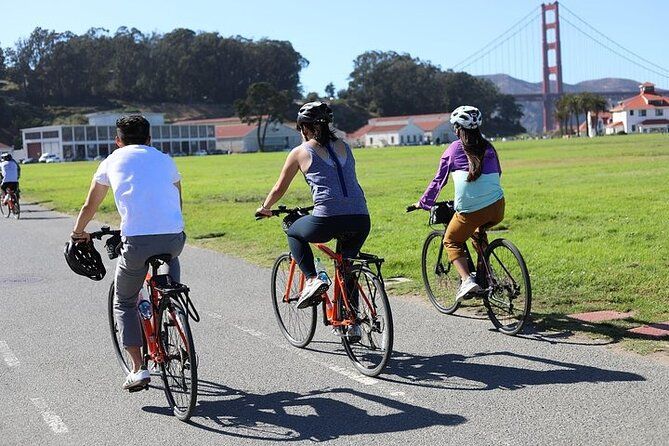 Golden Gate Bridge Bike Rentals with Optional Ferry Return