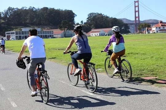 Golden Gate Bridge Bike Rentals with Optional Ferry Return