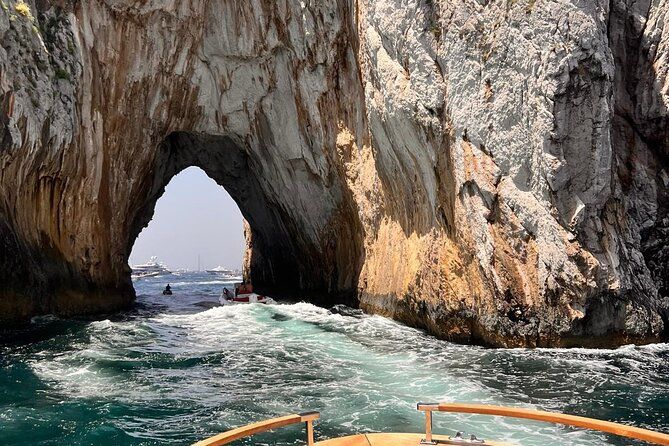 Capri Semi-Private Boat Tour and City Visit from Sorrento