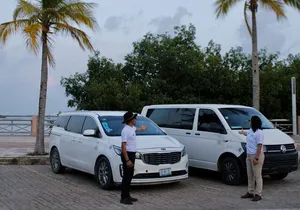 Round trip from Airport (CUN) to Akumal