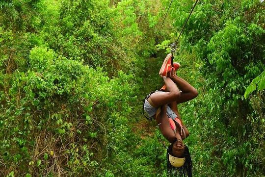 ATV SINGLE from Cancun with Ziplines and a Cenote swim experience the best price