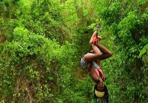 ATV SINGLE from Cancun with Ziplines and a Cenote swim experience the best price