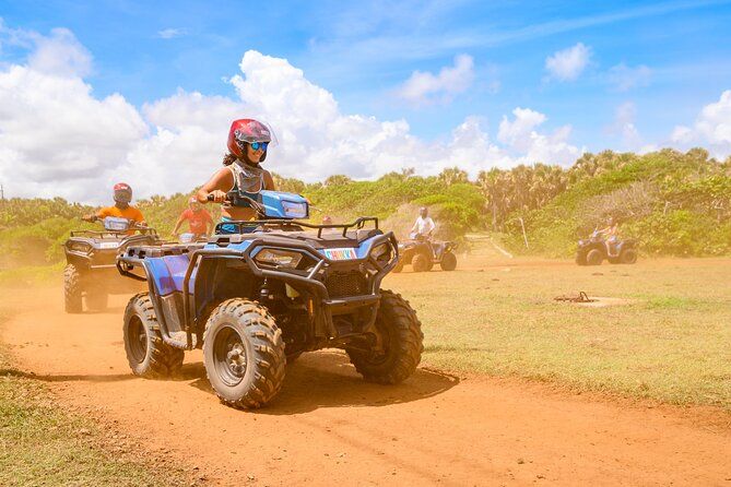 Double Thrill Experience: ATV or Dune Buggy & Zipline