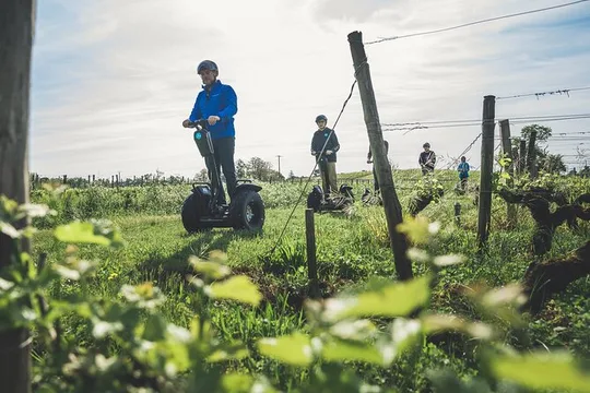 Segway ride between Lac Bleu and the castles of Pessac-Léognan