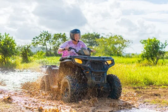 ATV, Horseback Ride, Zipline, Falls Climb + Lunch from Ocho Rios