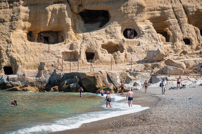 Matala,Botanic Garden,Ag Galini and Spili Tour Day from Rethymno