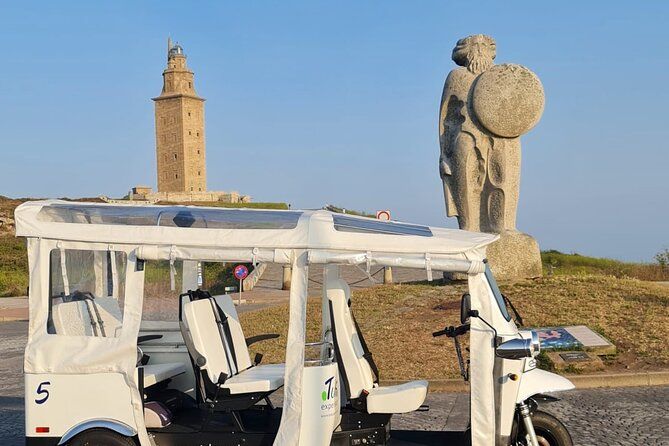 Private PREMIUM Tour EN Tuk tuk A Coruña