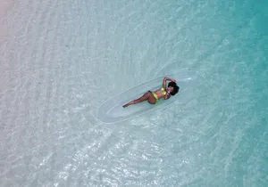 Clear Kayak Drone and Beach Private Photography in The Bahamas
