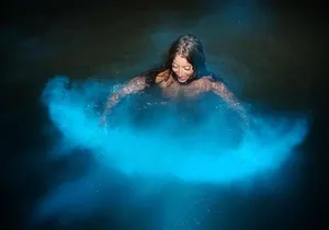 Bioluminescent Lagoon Tour: Night Swimming and Liming in Jamaica