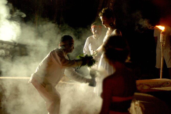 Temazcal Mayan Ritual Tour and Cenote Swim with Yucatecan Dinner