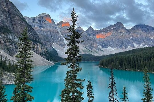 Lake Louise Moraine Lake Johnston Canyon 1.5h Half Day Tour