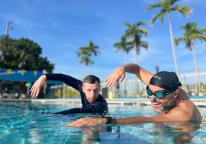 Private Intensive Swimming Course for Adults in Miami