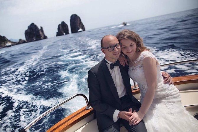Sunset Boat Ride & Dinner in Capri