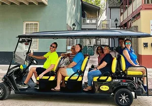Riding Through History of St.Augustine: Premium Tour with PiCk Up