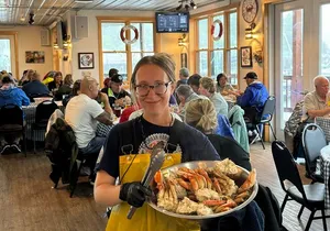Lumberjack Show and Harbor Haus Crab Feast
