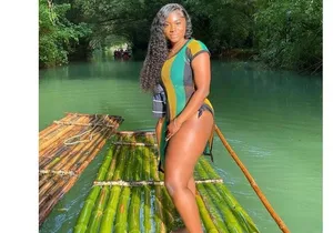 Private Decorated Bamboo Rafting Lethe