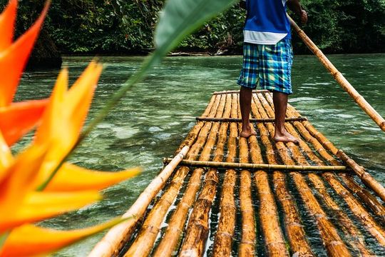 Bamboo Rafting & Limestone Massage Private Tour in Montego Bay