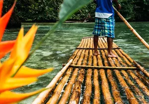 Bamboo Rafting & Limestone Massage Private Tour in Montego Bay