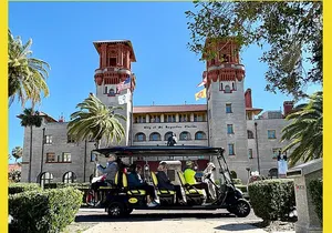 St. Augustine Private Tour on Premium Electric Cart with Pick Up