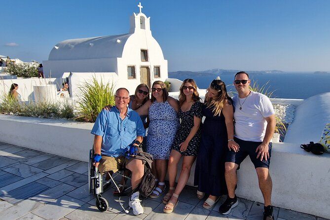Santorini: 4hr Wheelchair Private Accessible Tour