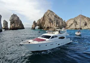 Luxury Yacht Charter in Cabo San Lucas - Ferretti 88ft.