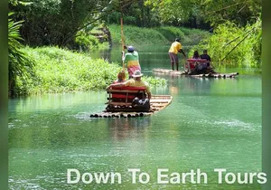 Martha Brae Bamboo Rafting Tranquil Peace Of Mind