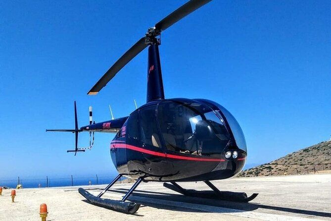 Private Helicopter Transfer from Mykonos to Amanzoe
