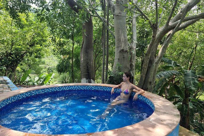 Volcanic Hot Springs, Foot Massage, Tequila & Mex BBQ
