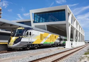 Brightline Orlando Train Station to Port Canaveral Cruise Ships