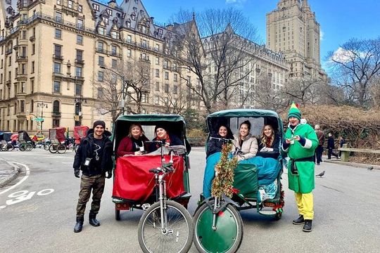 Central Park Movie Locations and Celebrity Homes Pedicab Tour