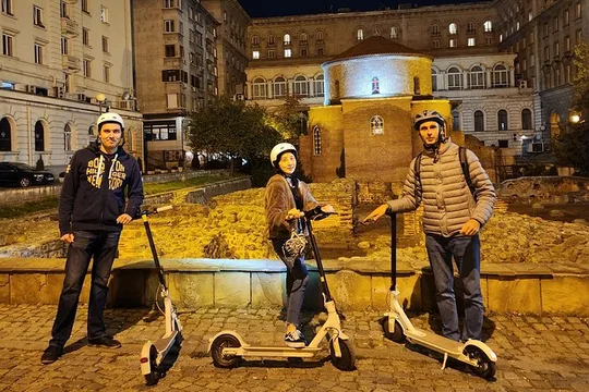 Sofia on an Electric Scooter - Guided Tour