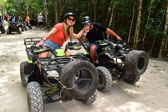 ATV Tour, Zip Lines, Horseback Riding, Cenote and Tequila Tasting