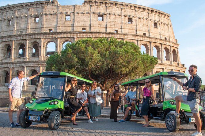 Glide Through Rome on a Golf Cart Adventure