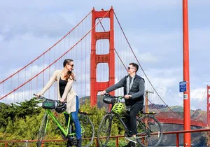 Golden Gate Bridge Bike Rentals with Optional Ferry Return
