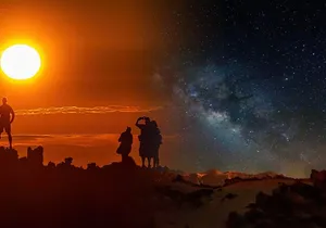 Sunset and Stars at Teide National Park