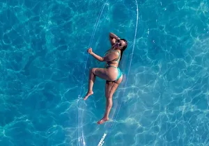 Clear Kayak Drone Photoshoot in Montego Bay