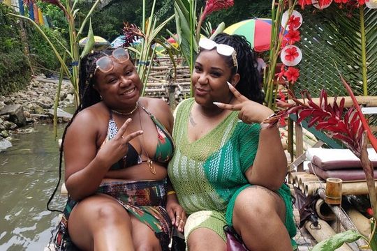 Great River Bamboo Rafting & Limestone Massage from Montego Bay
