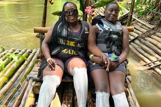 Lethe Bamboo Rafting with Lime Stone foot massage