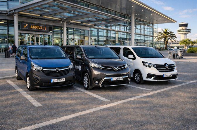 Private Split Airport transfers to Trogir area