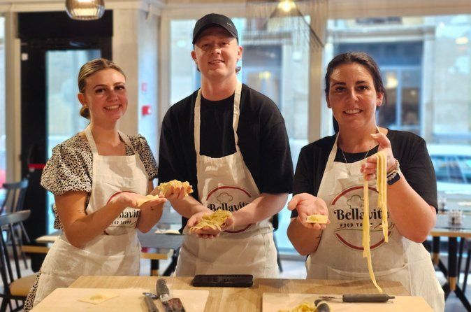 Rome: Hands-on Fettuccine, Ravioli & Tiramisu Cooking Class