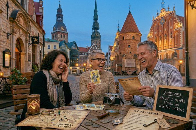 Historic Riga Private Walking Tour at Central Market Hunt