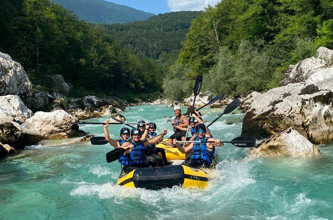 Adventure Rafting on Emerald River Soča + Free Photos