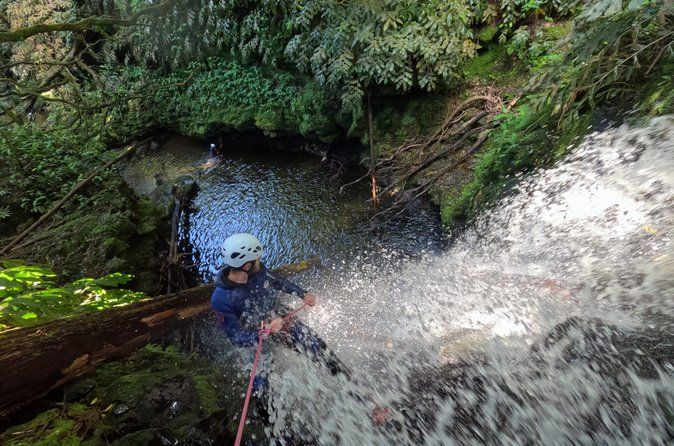 AdventurePark Canyoning at Ribeira da Salga, Sao Miguel Açores
