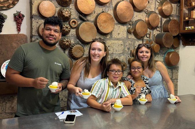 Sorrento Gelato Making Class in a Centenary Factory