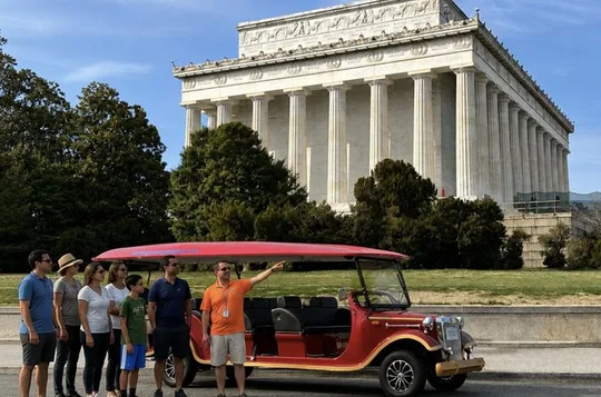 Washington DC Monuments & American History Guided E-Cart Tour