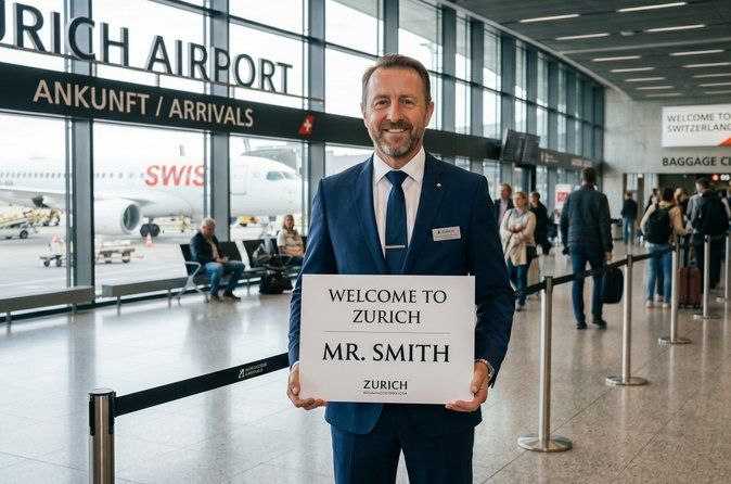 Zurich: ZRH Airport Private Transfer to/from City Center