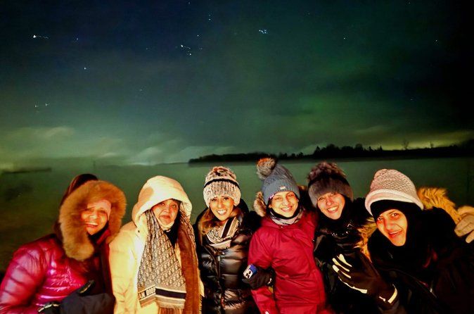 Northern Lights Auroras from Kemi-Tornio with Pickup