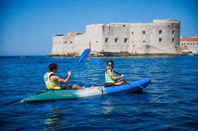 Dubrovnik Kayak Rental on Banje Beach