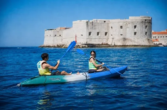 Dubrovnik Kayak Rental on Banje Beach