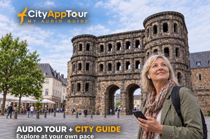 Trier: City Walk with Audio Guide in 7 Languages on your Phone